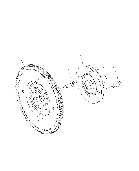 ENGINE, FLYWHEEL - R16RTED1F1 (49RGRFLYWHEEL15DSL)