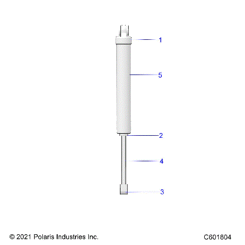 SUSPENSION, SHOCK, REAR TRACK - S23TDB6RSL (C601804)