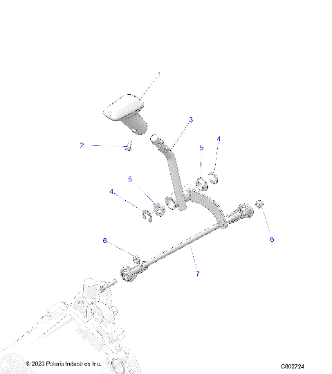 DRIVE TRAIN, SHIFT LINKAGE - S25AJT6REL (C602724)