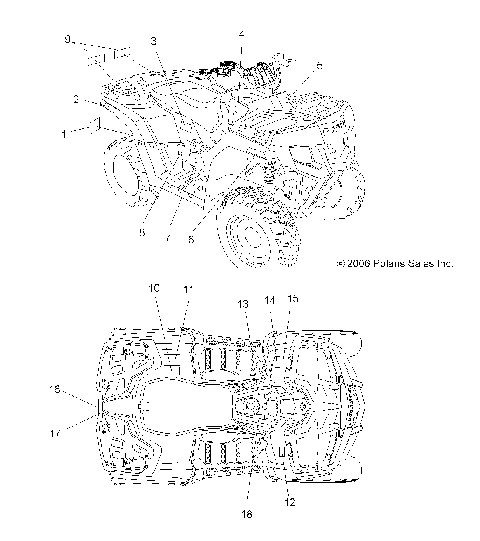 DECALS - A07LB27AA/AC/LH27AA/AB/AC/AD/AL (49ATVDECAL07HAWK)