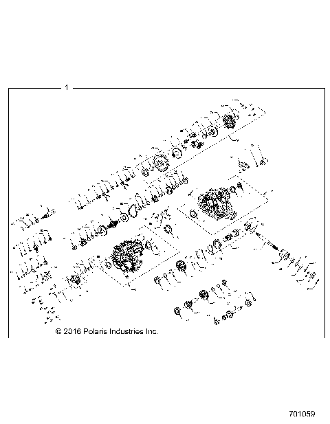 DRIVE TRAIN, MAIN GEARCASE INTERNALS - R18RVAD1B1 (701059)