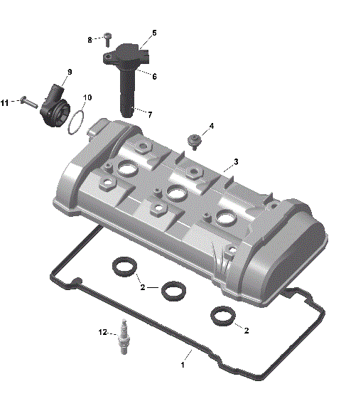 01- ROTAX - Valve Cover