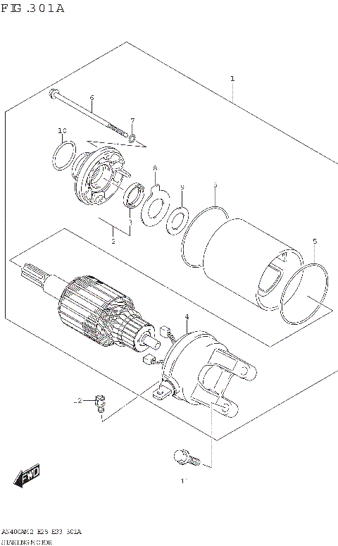 STARTING MOTOR
