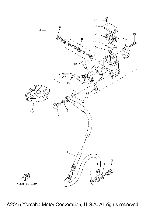 FRONT MASTER CYLINDER