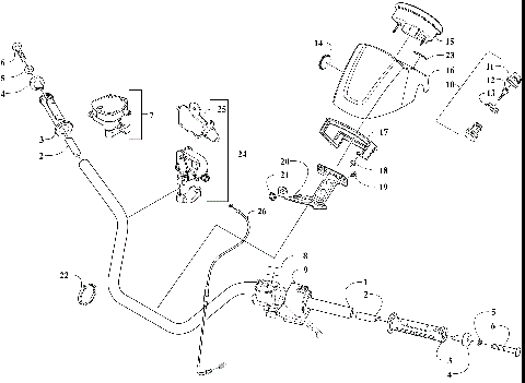HANDLEBAR ASSEMBLY [303505]