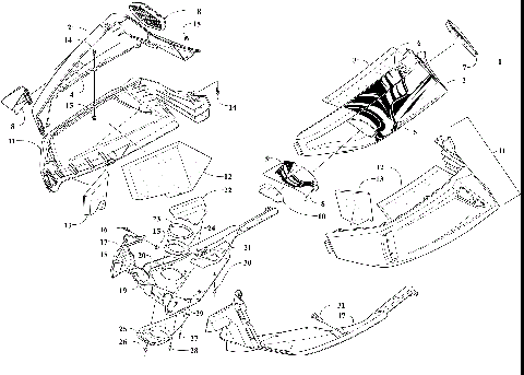 SKID PLATE AND SIDE PANEL ASSEMBLY [93753]