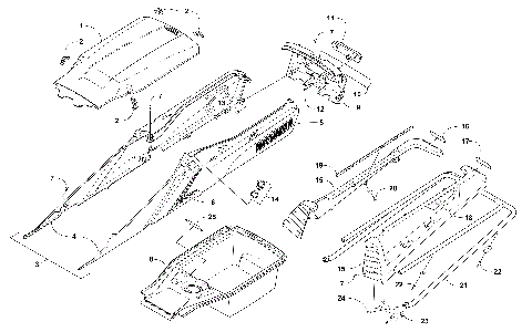 REAR BUMPER, STORAGE, AND TAILLIGHT ASSEMBLY [104276]