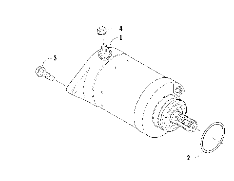 STARTER MOTOR ASSEMBLY [90912]