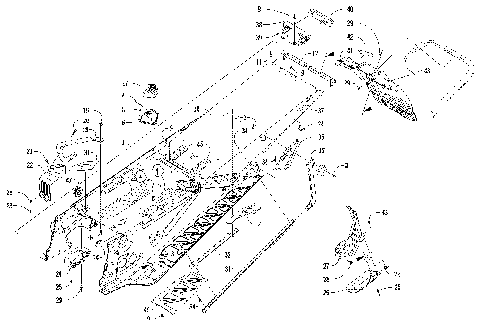 TUNNEL AND SNOWFLAP ASSEMBLY [109599]