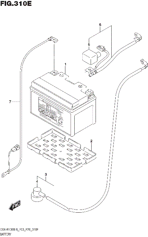 BATTERY (GSX-R1000AL6 E33)