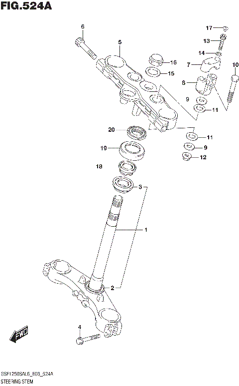 STEERING STEM