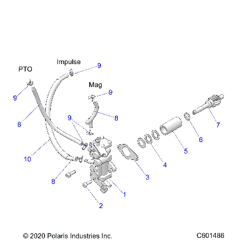 ENGINE, OIL PUMP - S22CBU5TSL (C601486)