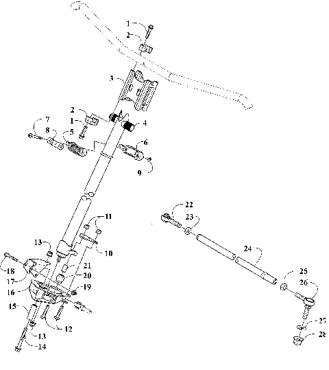 STEERING POST ASSEMBLY [110617]