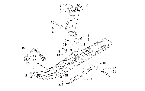 SKI AND SPINDLE ASSEMBLY [86003]