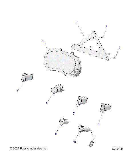 ELECTRICAL, DASH INSTRUMENTS AND CONTROLS - G24G2K99A/99B (C702945)
