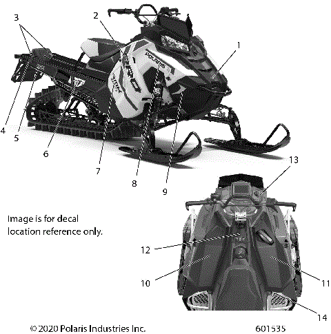 BODY, DECAL, BLACK SIDE PANEL W/BLK,TITNM ACCENT - S21EFK6PS/6PE (601546)