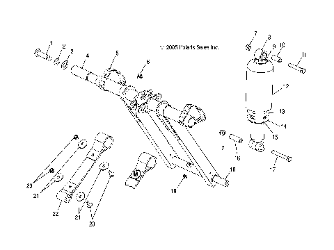 TORQUE ARM, FRONT - S07NT5BS/BSA/BE/BEA (4997299729B09)