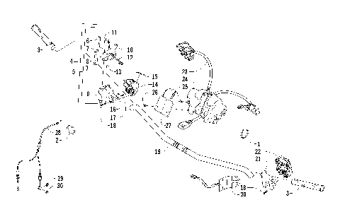 HANDLEBAR AND CONTROLS [87905]