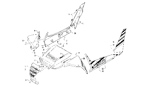 FRONT AND SIDE PANEL ASSEMBLIES [301006]