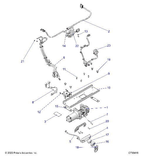 BODY, WINCH - R24MAS57CK (C730418)