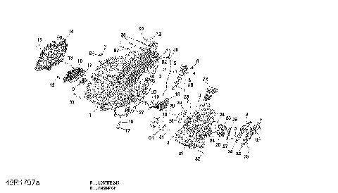 01- ROTAX - Clutch Cover - SE6