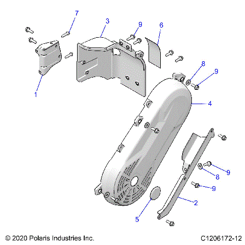ENGINE, SHIELDS - Z23RMU2KAN/BN (C1206172-12)