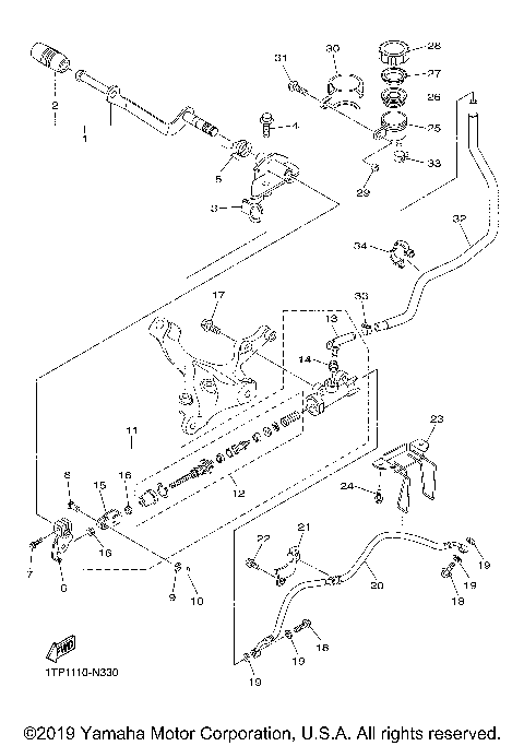 REAR MASTER CYLINDER