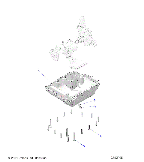 ENGINE, OIL SUMP COVER - Z25NMF99A4/A5/B4/B5 (C702905)