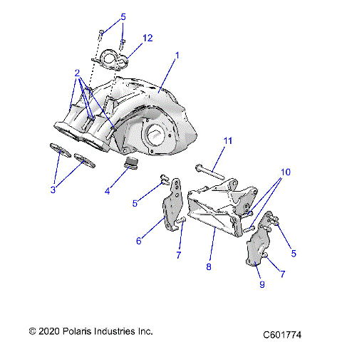 ENGINE, INTAKE MANIFOLD - S24TKP9FS (C601774)