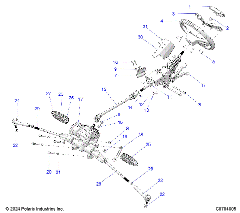 STEERING, STEERING ASM.