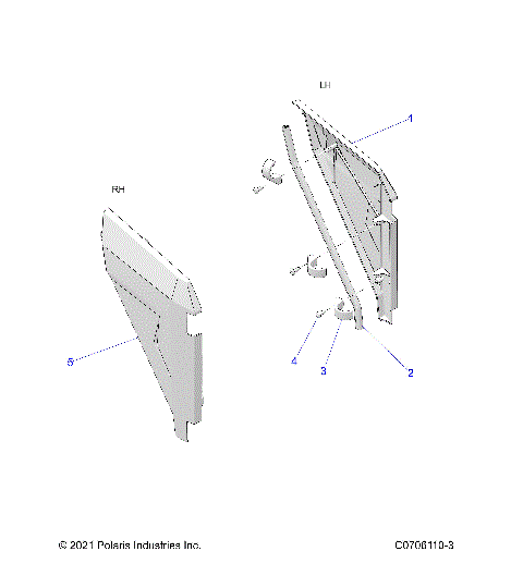 BODY, DOORS, BOLSTER - Z22NAM99AR (C0706110-3)