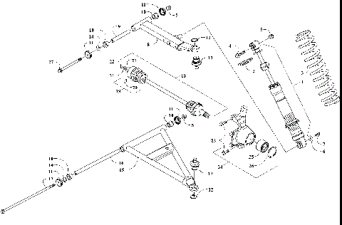FRONT SUSPENSION ASSEMBLY [303736]