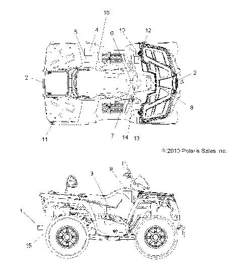 BODY, DECALS - A11MN50ET (49ATVDECAL11SP500TR)