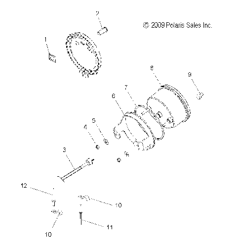 ELECTRICAL, SPEEDOMETER and INDICATOR LIGHTS - S10NT5BSL/BSM/BEL/BSF (49SNOWSPEEDO10TRLTRG)