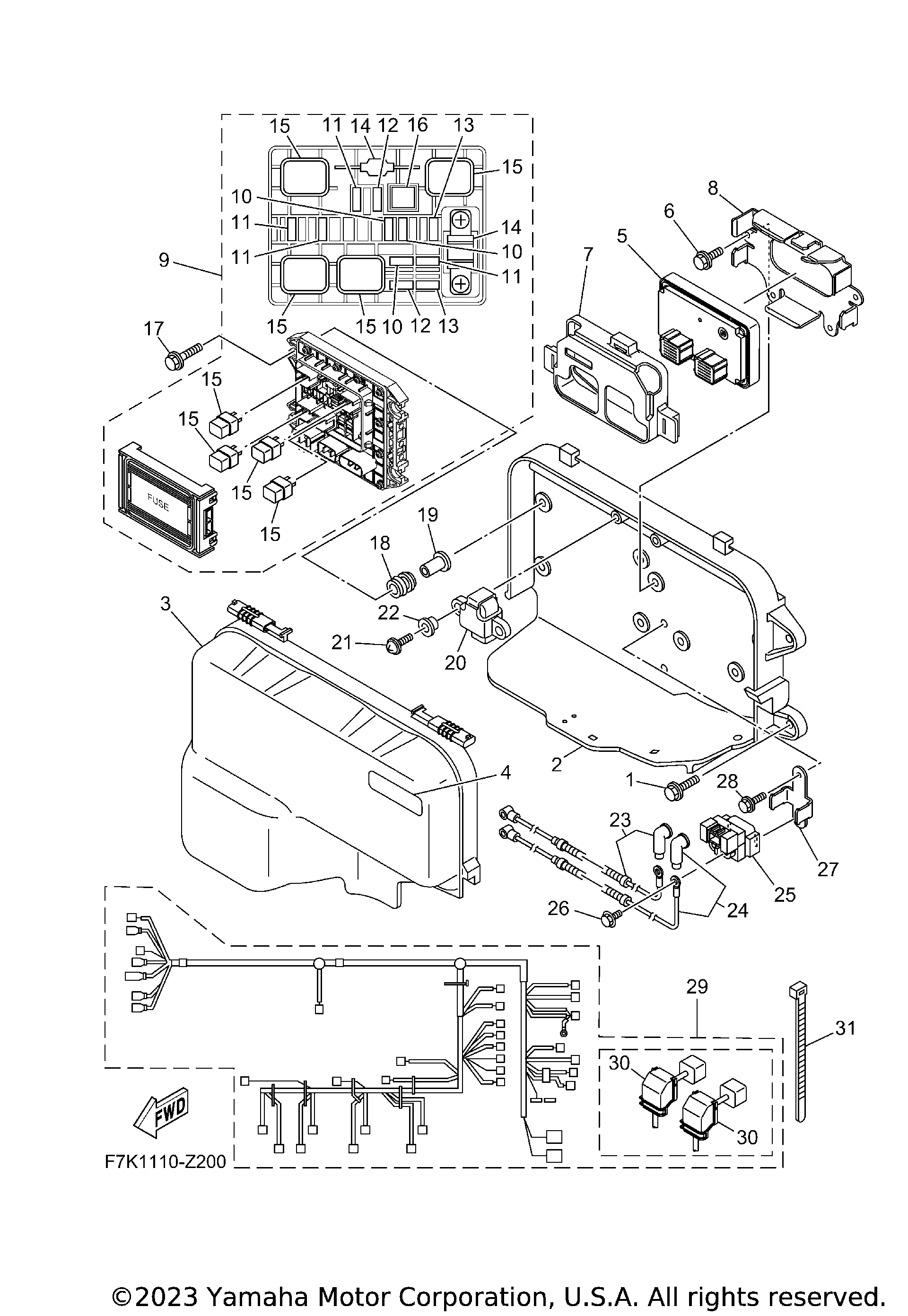 2024 Yamaha Watercraft Parts-Finder Diagrams | Team