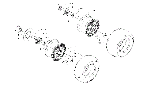 WHEEL AND TIRE ASSEMBLY [301290]