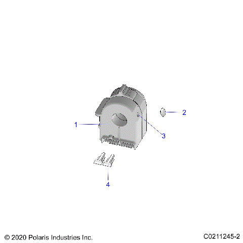 STEERING, CONTROLS, LEFT HAND CONTROLS - A25SXD95A9 (C0211245-2)