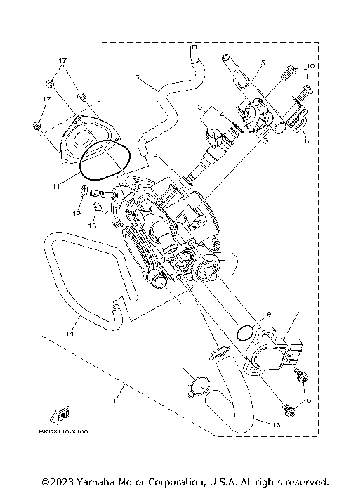THROTTLE BODY ASSY 1