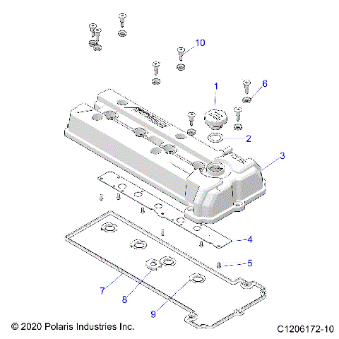 ENGINE, VALVE COVER - Z23RMU2KAN/BN (C1206172-10)
