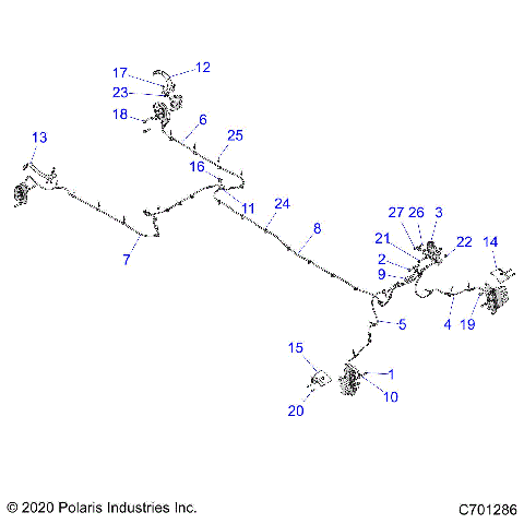 BRAKES, BRAKE LINES AND MASTER CYLINDER - Z21R4D92AM/BM/AC/BC (C701286)