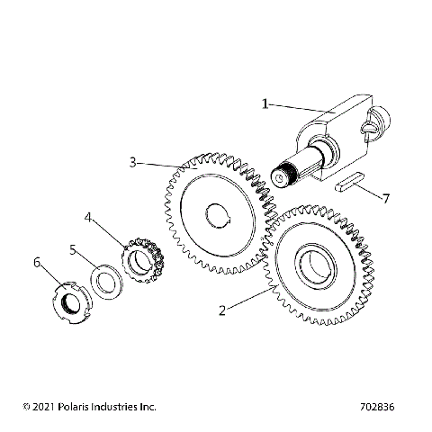 ENGINE, BALANCE SHAFT and BALANCE GEAR - Z25HCA18A4/A7/B4/B7 (702836)