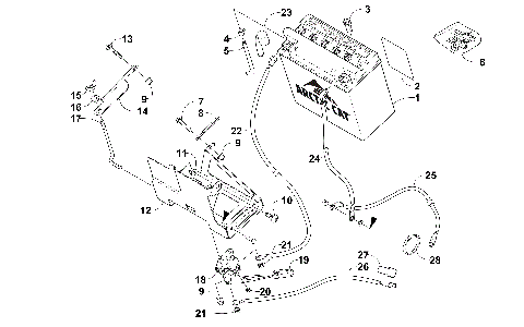 BATTERY AND TRAY ASSEMBLY [99257]