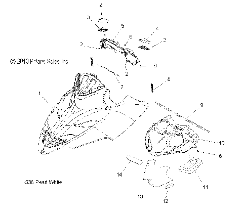 BODY, HOOD ASM. - S11PD7FSL (49SNOWHOOD11FSTSBLX)
