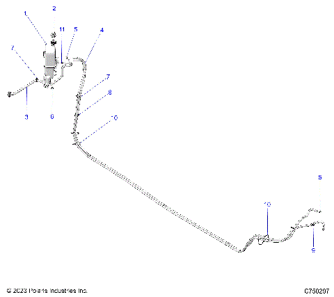 ENGINE, COOLING, SURGE TANK & HOSES - Z25S4D92AA/AL/BA/BF/AF/BL (C750297)