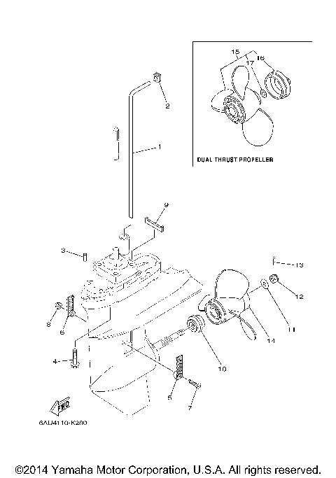 LOWER CASING DRIVE 2