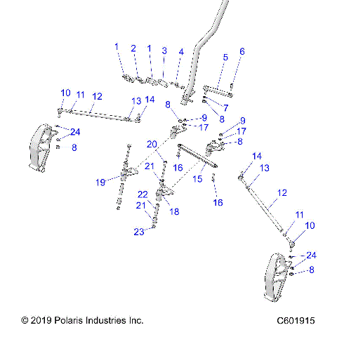 STEERING, LOWER - S24TLS6RSL/6REL (C601915)