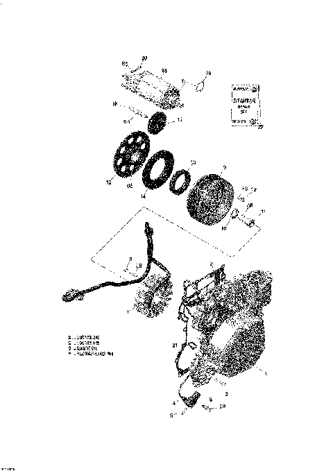 03- Magneto And Electric Starter - 900 ACE