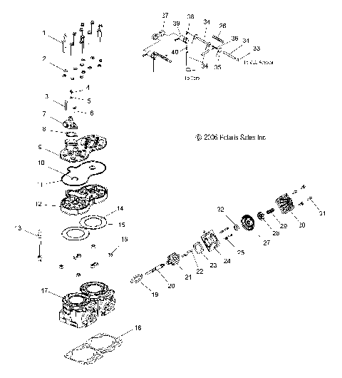 ENGINE, CYLINDER - S07MX4CS/CE (49SNOWCYLINDER07440IQ)