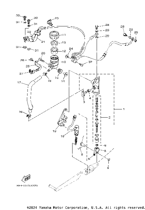 REAR MASTER CYLINDER
