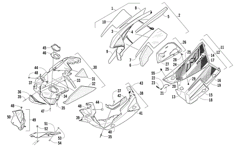 SKID PLATE AND SIDE PANEL ASSEMBLY